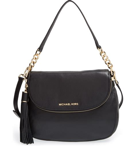 umhängetasche michael kors bedford|Michael Kors leather shoulder bag.